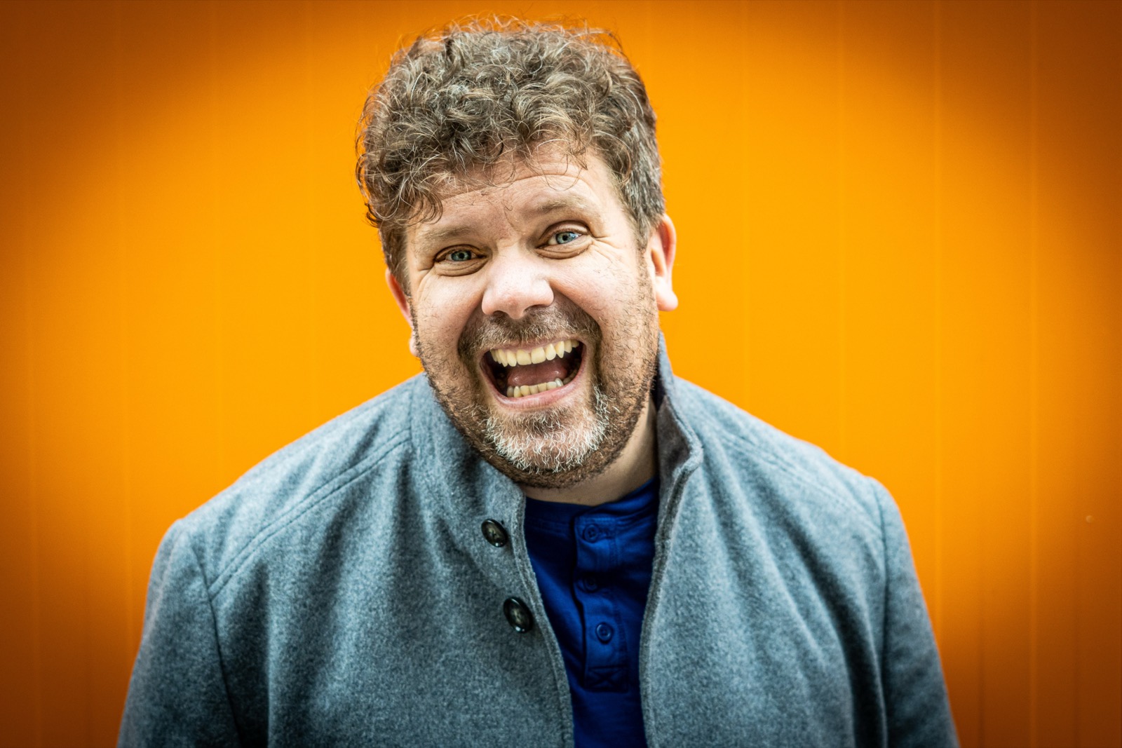 Martin Schampera auf der Bühne