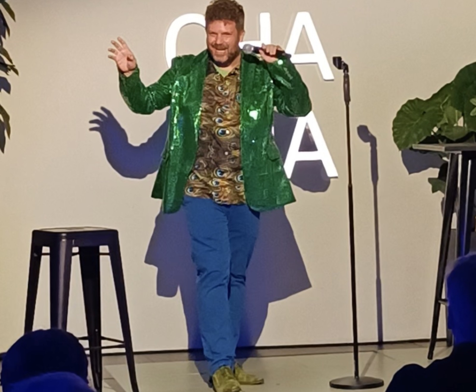 Martin Schampera auf der Comedy-Bühne