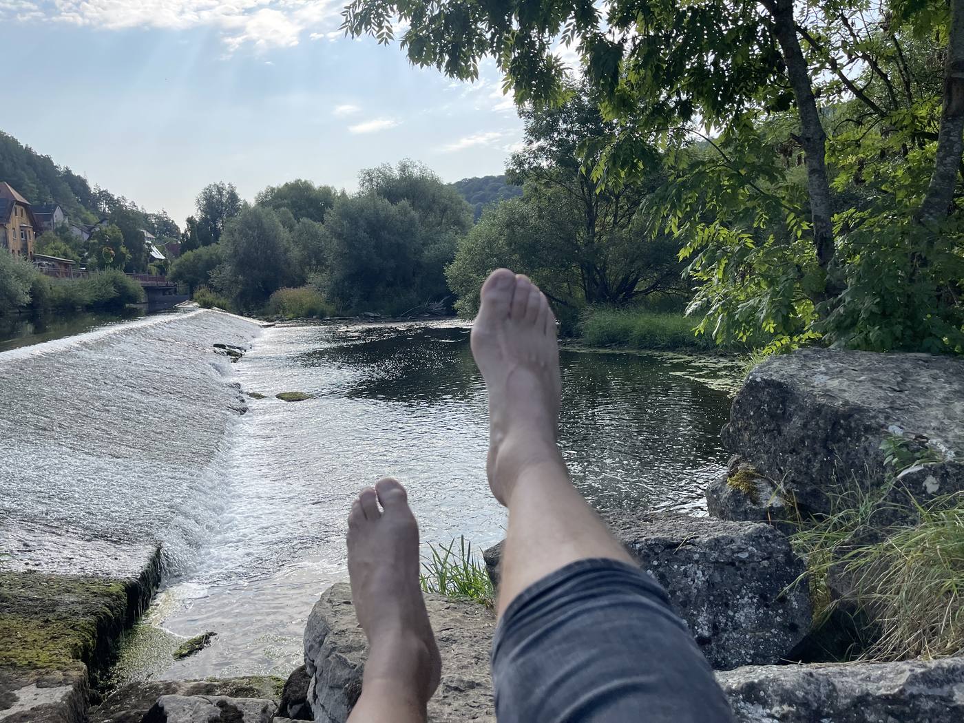 Pause am Wasser